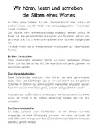 Vorschau - Arbeitsblätter - Silben lesen und schreiben - Seite 2