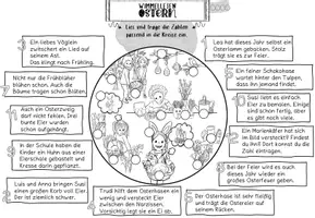 Vorschau - Arbeitsblätter - WIMMELLESEN zu Ostern 4-fach differenziert Klasse 1-4 #hasenstarkehighlights2026 - Seite 3