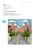 Vorschau - Arbeitsblätter - Zeichnen einer Landschaft in der Perspektive leicht gemacht - Seite 1