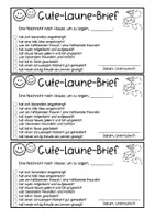 Vorschau - Anderer Materialtyp - Gute Laune Brief Eltern Happy Mail Elternpost positive Rückmeldung - Seite 2