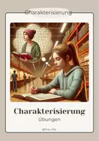 Vorschau - Arbeitsblätter - Charakterisierung_Übungen - Deckblatt