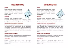 Vorschau - Arbeitsblätter - Materialpaket Gruselgeschichte - Seite 2