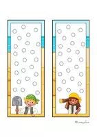 Vorschau - Spiele - Lernspiel Kindergarten: Grafomotorik und Zählen (Piraten) - Seite 3