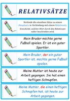 Vorschau - Aufgabenkarten - Deutsch: Relativsätze - Übungskarten - Seite 1