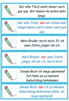 Vorschau - Aufgabenkarten - Deutsch: Relativsätze - Übungskarten - Seite 3