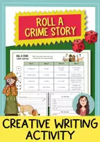 anteprima - Schede informative - Roll a crime story - scrittura creativa (inglese) - Pagina di copertina