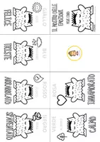 anteprima - Esercizi - Il mostro delle emozioni - Pagina 1