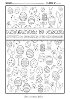 anteprima - Materiale di supporto/inclusione - MATEMATICA DI PASQUA classe seconda - Pagina 1