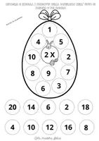 anteprima - Materiale di supporto/inclusione - MATEMATICA DI PASQUA classe seconda - Pagina 2
