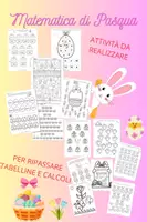 anteprima - Materiale di supporto/inclusione - MATEMATICA DI PASQUA classe seconda - Pagina di copertina