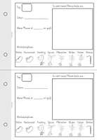 Vorschau - Arbeitsblätter - Bohne - Tagebuch zum Wachstum - Bohnentagebuch - Seite 3