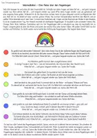 Vorschau - Arbeitsblätter - Mal-Meditation mit Fantasiereise die Farben des Regenbogen für Kinder - Seite 1