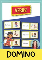 anteprima - Materiale di supporto/inclusione - Verbs Domino-Game (English) / Verbi Domino - Gioco (Inglese) - Pagina di copertina