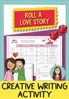 Προεπισκόπηση - Φύλλα εργασίας - Roll a St Valentine's Day story - δημιουργική γραφή (Αγγλικά) - Εξώφυλλο