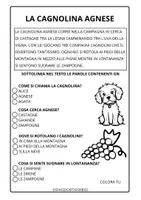anteprima - Esercizi - CONSONANTI E GRUPPI CONSONANTICI - Testo ricco di parole + comprensione - Pagina 1