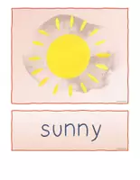 Vorschau - Poster - Wortkarten, Weather - Seite 1