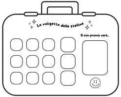 anteprima - Materiale di supporto/inclusione - Token economy: la valigetta delle stelline - Pagina di copertina