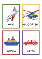 Vista previa - Hojas de trabajo - TARJETES DE VOCABULARI - Portada