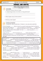 Vorschau - Arbeitsblätter - Märchenmerkmale - Notlage und Zeitform Präteritum - Seite 3
