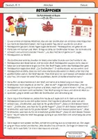 Vorschau - Arbeitsblätter - Materialpaket Märchen und ihre Merkmale - Deckblatt