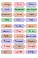 Vista previa - Tarjetas / Manipulativos - NOMS COMUNS I NOMS PROPIS - página 2