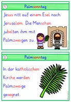 Vorschau - Arbeitsblätter - Abschreibkartei Karwoche und Ostern Klasse 1-2 Religion - Seite 2