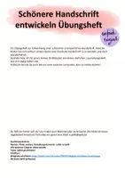 Vorschau - Arbeitsblätter - Leserlich schreiben kleines Übungsheft - Seite 2