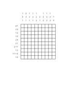 Vorschau - Arbeitsblätter - Löse Nonograms fördere dein logisches Denken - Seite 1