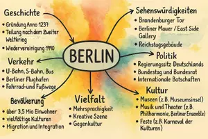 Vorschau - Arbeitsblätter - Lernposter + Arbeitsblatt zum Thema "Berlin" + Onlineübung & MP3 + Mindmap + Infografiken - Seite 3