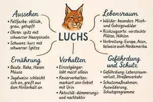 Vorschau - Arbeitsblätter - Lernposter + Arbeitsblatt "Luchs" + Onlineübung & MP3 + Mindmap + Infografik - Seite 3
