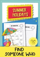 anteprima - Schede informative - My summer holidays: Find someone who (English) / Le mie vacanze estive: Trovare qualcuno che (Inglese) - Pagina di copertina