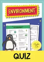 anteprima - Schede informative - Environment Quiz: Freebie (English) / Quiz sull'ambiente: Freebie (inglese) - Pagina di copertina