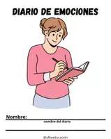 Vista previa - Hojas de trabajo - Diario de Emociones para Niños de Primaria - página 1