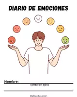 Vista previa - Hojas de trabajo - Diario de Emociones para Niños de Primaria - página 2