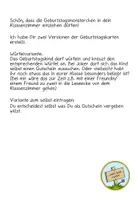 Vorschau - Bildkarten - Geburtstagskarten Gutschein würfeln - Seite 1