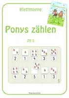 Vorschau - Stationenlernen - Klettmappen Pony 1 + Pony 2 - Seite 1