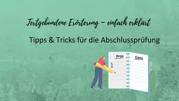 Vorschau - Präsentationen/Tafelbilder - Materialpaket" Klassenarbeiten und Tests für die Abschlussprüfung Deutsch 2025 - Seite 1