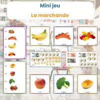 Aperçu - Jeux - JEU DE LA MARCHANDE 6 niveaux de difficultés - Page de couverture