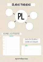 Vista previa - Hojas de trabajo - Libro de sílabas trabadas - página 2