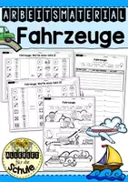 Vorschau - Spiele - Fahrzeuge - Arbeitsmaterialien für DaZ/DaF - Deckblatt