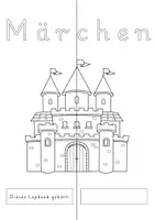 Vorschau - Arbeitsblätter - Lapbook Märchen 1./2. Klasse - Seite 1