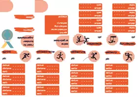 Vorschau - Arbeitsblätter - Begleitheft für eine UE Leichtathletik - Deckblatt