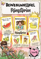 Vorschau - Spiele - Bewegungsspiel: Pfingstferien (aktive Ferienreflexion) - Deckblatt
