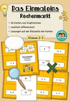 Vorschau - Spiele - Einmaleins - Stop & Swap - Rechenmarkt (Klasse 2-3) - Deckblatt
