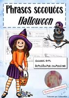 Vorschau - Arbeitsblätter - Schüttelsätze auf Französisch: Halloween - Deckblatt