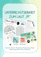 Vorschau - Spiele - Materialpaket zum Laut Pf/pf - Deckblatt
