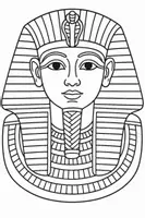 Vorschau - Mal- und Bastelvorlagen - Ägypten Ausmalbilder (50 Malvorlagen) inkl. Stundenentwurf (PDF) - Seite 1