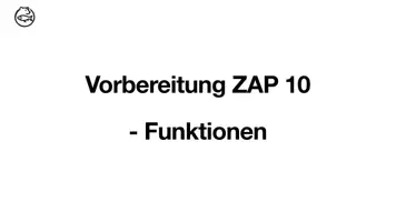 Vorschau - Präsentationen/Tafelbilder - ZAP Vorbereitung - Funktionen vollständig - Deckblatt
