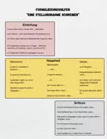 Vorschau - Arbeitsblätter - Formulierungshilfen Stellungnahme - Deckblatt