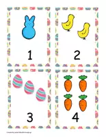 Προεπισκόπηση - Flashcards - Πασχαλινές flash cards με αριθμούς. - Εξώφυλλο